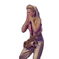 cafe mambo saxophone Sticker by Lovely Laura