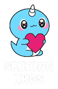 Love You Heart Sticker by Naru Naru