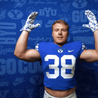 College Football Go Cougs GIF by BYU Cougars
