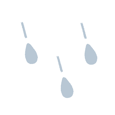 雨 Sticker by fuwakuma.yuco