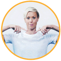 swipe up federica pellegrini Sticker by Italia's Got Talent