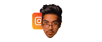 Bhupi Sticker by BORN ON INSTAGRAM