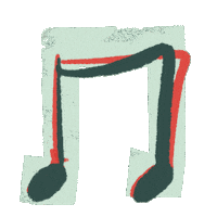 Song Note Sticker by Scouts et Guides de France