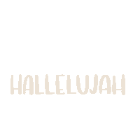 Lettering Christian Sticker
