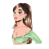 Ariana Grande Positions Sticker