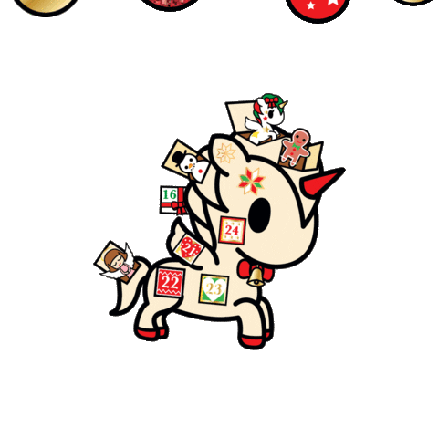 Merry Christmas Sticker by tokidoki