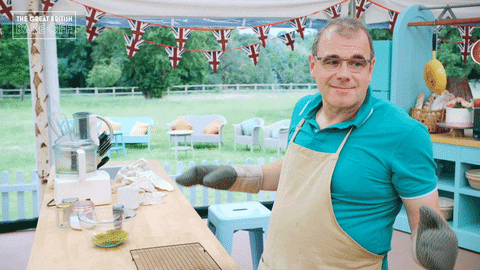 Bye Bye Goodbye GIF by The Great British Bake Off