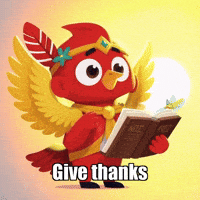 Give Thanks Wisdom GIF by The Cardinal Virtue