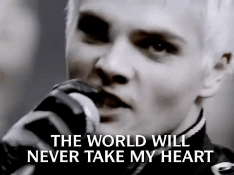 Gerard Way Singing GIF by My Chemical Romance