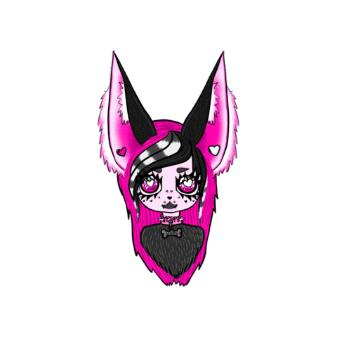 Girl Pink Sticker