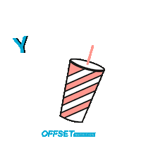 cup tumbler Sticker by OFFSET Nutrition