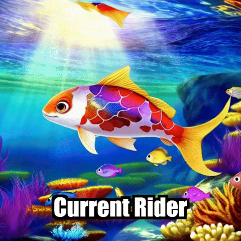 Koi Fish Ocean Adventure GIF by TheConfishius