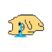 lid8bit dog meme pixel pixelart Sticker