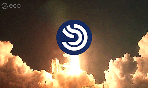 To The Moon Crypto GIF by Eco