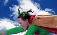 Superhero Flying GIF by Angela Shelton