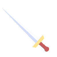 Sword Sticker by BOOKR Kids
