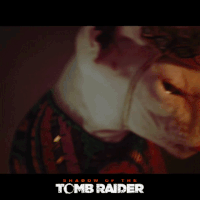 lara croft national dog day GIF by Tomb Raider
