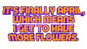 Happy April Sticker by OpticalArtInc.