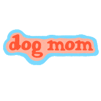 doxdesign coffee dogs dog mom dogmom Sticker