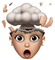 Emoji What Sticker by Franziska Müller