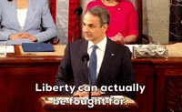 Kyriakos Mitsotakis Liberty GIF by GIPHY News