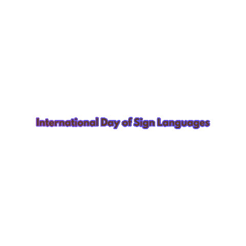 Sign Language Sticker
