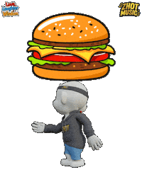 Hungry Fast Food Sticker by Zhot