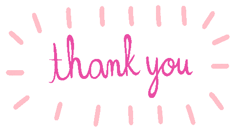 Thanks Thank You Sticker by allo melo