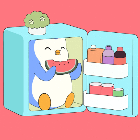Hungry Late Night GIF by Pudgy Penguins
