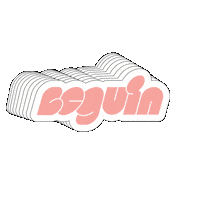 Beguin Sticker by C'est par là