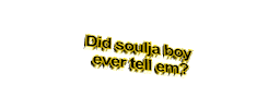 soulja boy lol Sticker by AnimatedText