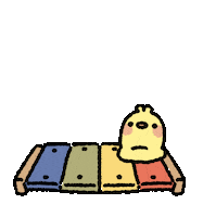 Jerrygom dance music cut characters Sticker