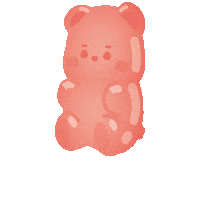 coogom_studio gummybear 젤리 coogom 쿠곰스튜디오 Sticker