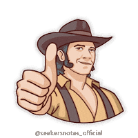 Seekers Notes Reaction Sticker by MYTONA
