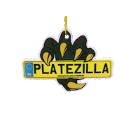 platezilla number plates platezilla private plates Sticker
