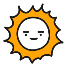 Sun Sunshine Sticker