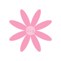 Rosa Flor Sticker