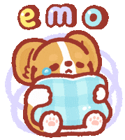 Sad Emo Sticker