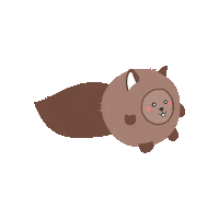 Squirrel Dog Toys Sticker by ZippyPaws