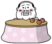 Winter Eating Sticker