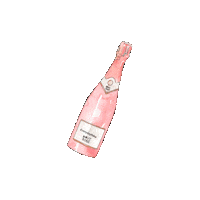 everydayflakesgifs celebration wine rose champagne Sticker