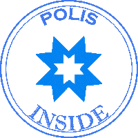 studyassociationpolis polis polis inside Sticker
