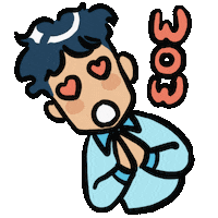 Wow Sticker