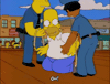 Happy Season 8 GIF by The Simpsons