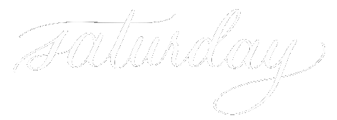 Saturday Sticker