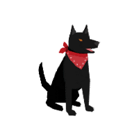 cuidate_fau dog perro fau uchile Sticker