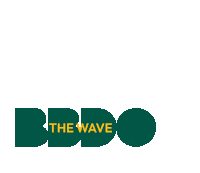 BBDOLA the wave bbdo la Sticker
