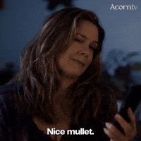Alicia Silverstone Mullet GIF by Acorn TV