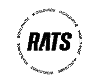 world rww Sticker by rats worldwide