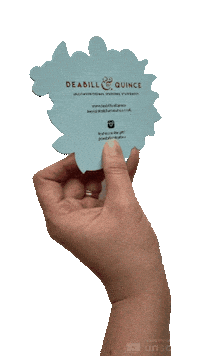 TheBrandnewstudio business card wedding stationery deabill and quince deabillquince Sticker